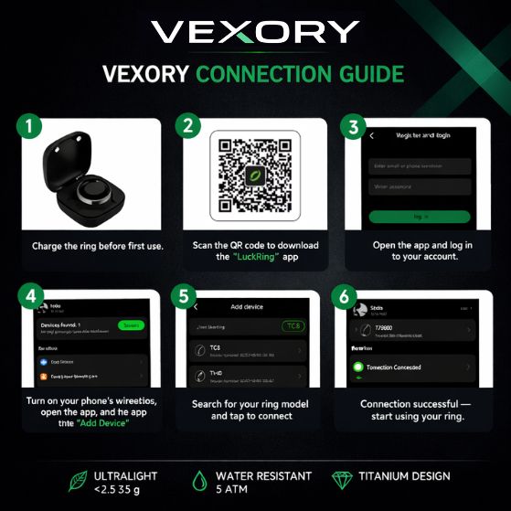 VEXORY PULSE — The signal of your body.